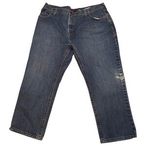 Ariat Jeans Mens 44x30 Blue FR Flame Resistant M4 Western Low Rise Boot Cut Work